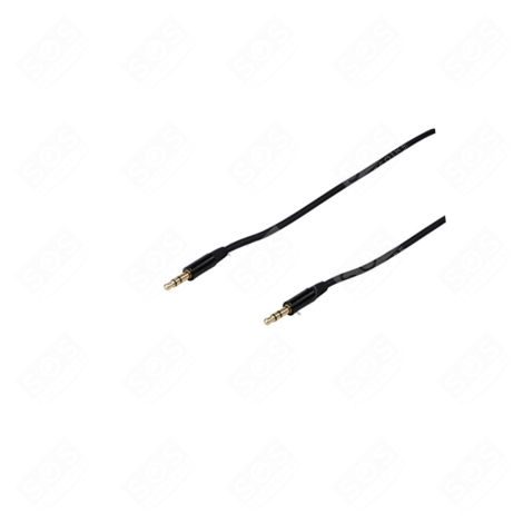 CÂBLE AUDIO 3.5 À 3.5 MM SLIMFIT 50CM D'ORIGINE TÉLÉVISION - 7096