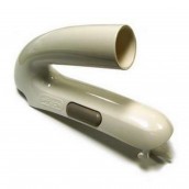 Poignée de bol hachoir blanc