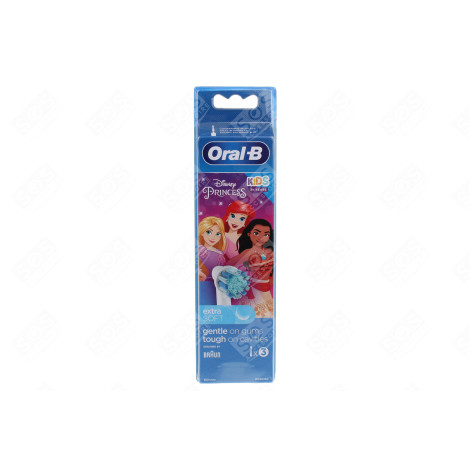 OB EB10S PRINCESS EXTRA SOFT 3PCS D'ORIGINE BROSSE À DENTS ÉLECTRIQUE - 4210201386063