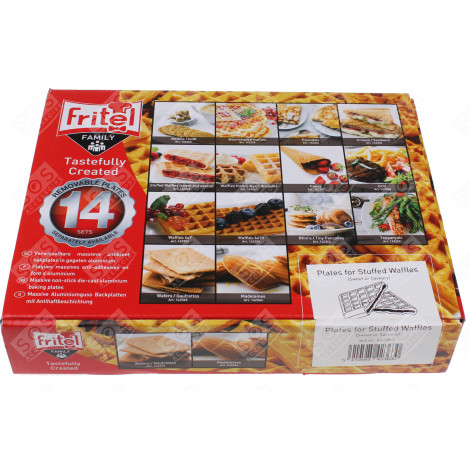 SET PLAQUE GAUFRES FARCIES D'ORIGINE USTENSILE DE CUISINE - 142363