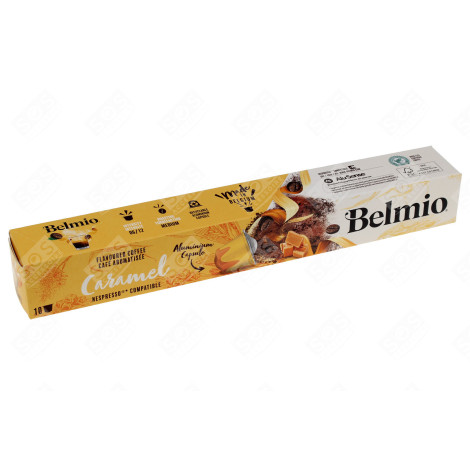 LOT DE 10 CAPSULES FRENCH CARAMEL D'ORIGINE CAFETIÈRE, MACHINE À CAFÉ - 541515031201