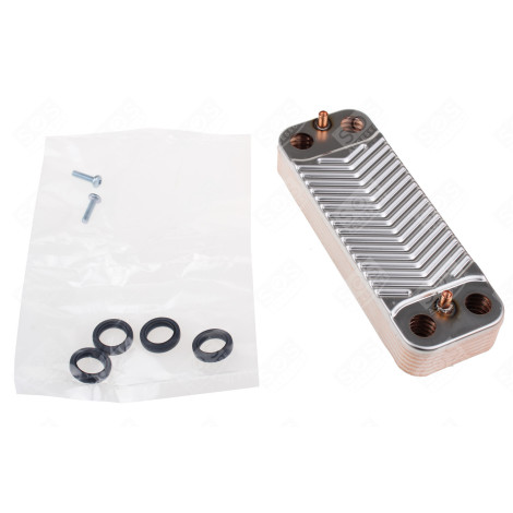 ECHANGEUR SANITAIRE / THERMIQUE SAN - 12PLAQUES - D'ORIGINE CHAUFFE-EAU - S1016600