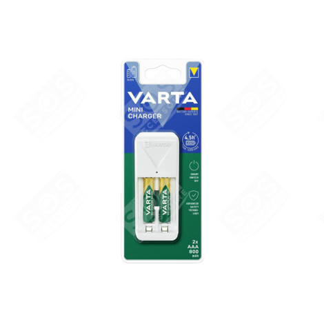 CHARGEUR BATTERIE AVEC 2 PILES AAA 800 MAH INCLUSES D'ORIGINE ÉLECTRICITÉ, DOMOTIQUE - 57656201421