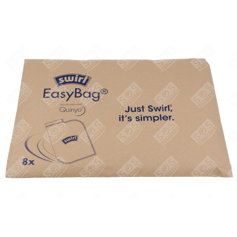 LOT DE 8 SACS QUINYO D'ORIGINE ASPIRATEUR - 6772734