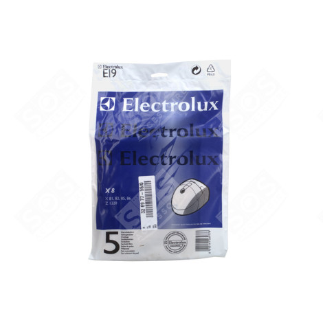 LOT DE 5 SACS D'ORIGINE E19 D'ORIGINE ASPIRATEUR - 9001967539