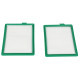 LOT DE 2 MICROFILTRES D'ORIGINE ASPIRATEUR - 9001951509