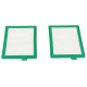 LOT DE 2 MICROFILTRES D'ORIGINE ASPIRATEUR - 9001951509