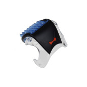 Sabot - peigne noir / orange d'origine