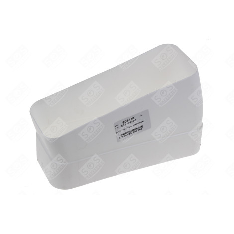 COUDE HORIZONTAL DE 15° POUR LES GAINES PLATES D'ORIGINE HOTTE - 906418
