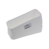 Coude horizontal de 15° pour les gaines plates d'origine