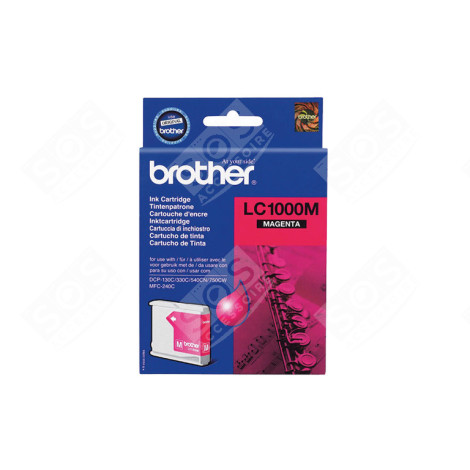 BROTHER LC-1000M INK CARTRIDGE MAGENTA D'ORIGINE ACCESSOIRES ET ENTRETIEN - 170005440043
