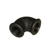 Coude vv 90 - 1/2" noir d'origine