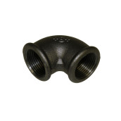 Coude vv 90 - 1" noir d'origine