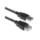 CABLE USB EXTENSION CABLE 1.8M USB (M) TO USB (F) USB 2.0 BLACK D'ORIGINE INFORMATIQUE - 7043143