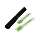 Tapis pour barbecue / grill + 2 pinceaux en silicone - 5 pièces