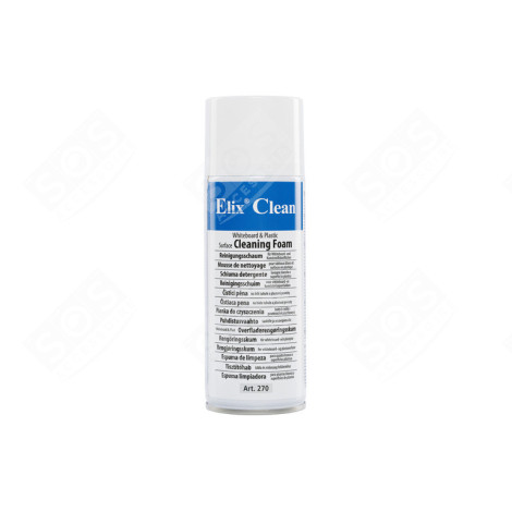 270400 ELIX CLEAN MOUSSE NETTOYANTE 400ML POUR TABLEAU BLANC ET SURFACE EN PLASTIQUE ACCESSOIRES ET ENTRETIEN - 320576990002