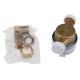 COMPTEUR D'EAU POUR EAU FROIDE 743 - 3/4" - 5M3 - 30°C AVEC RACCORDS SANITAIRE - 743F3450