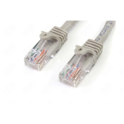 STARTECH.COM 3M GRAY CAT5E / CAT 5 SNAGLESS PATCH CABLE UTP GREY INFORMATIQUE - 4428588