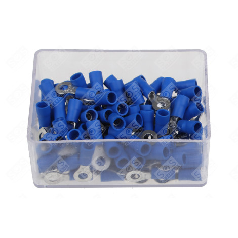 CLIPS ISOLER ANNEAU 4.3MM BLEU 1,5-2,5MM 100PCS ÉLECTRICITÉ, DOMOTIQUE - 110241