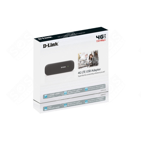 D-LINK DWM-222 WIRELESS 4G LTE MODEM 150 MBPS USB 2.0 MINI-SIM D'ORIGINE INFORMATIQUE - 3917354