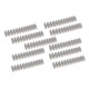 LOT DE 10 BARETTES DOMINOS 10MM 12POL 380V ÉLECTRICITÉ, DOMOTIQUE - 16421