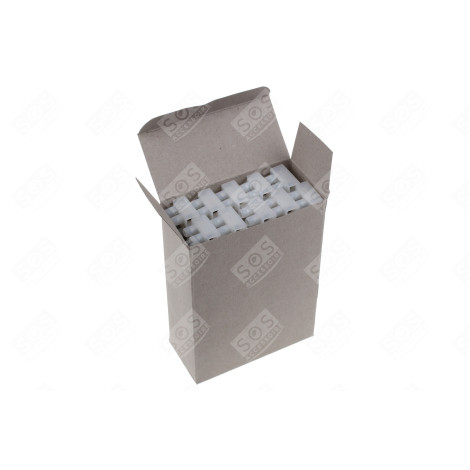 LOT DE 10 BARETTES DOMINOS 10MM 12POL 380V ÉLECTRICITÉ, DOMOTIQUE - 16421