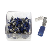 Boite de 100 clips isoler 1,5-2,5mm 6.3mm Boite de 100 clips isoler 1,5-2,5mm 6.3mm