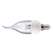 Ampoule led b flamme crystal e14 5w 3000°k 380lm 220° 25.000h d'origine