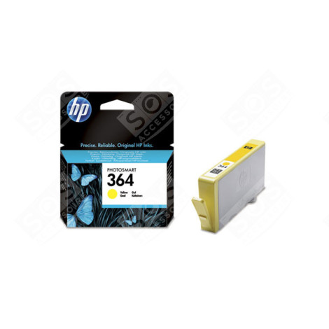 NO.364 INKJET PRINT CARTRIDGE JAUNE 300 PAGES D'ORIGINE ACCESSOIRES ET ENTRETIEN - HPCB320EE