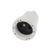 Prise pvc souple - 16a avec terre d'origine Prise pvc souple - 16a avec terre d'origine