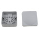 AFTAKDOOS 185000 10 INGANGEN 76X76X51 COMBI 108 60 D'ORIGINE ÉLECTRICITÉ, DOMOTIQUE - 185000