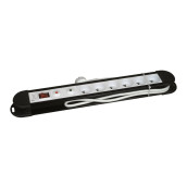 Multiprise cordon 6x16a avec interrupt.+securite Multiprise cordon 6x16a avec interrupt.+securite