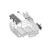 Basculant panier droit top gris