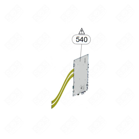 CARTE ÉLECTRONIQUE, MODULE PRINCIPAL TÉLÉVISION - EBU67302391