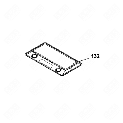 ENCADREMENT (REPÈRE 132) HOTTE - 4055039467