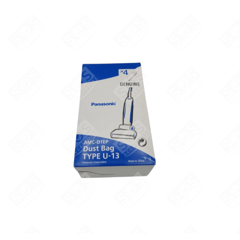 LOT DE 4 SACS U13 D'ORIGINE ASPIRATEUR - AMCD1EP