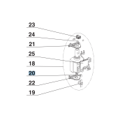 Clip thermostat CITIZ ( repère 20)
