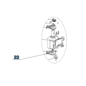 Support pompe inférieur CITIZ (repère 22)