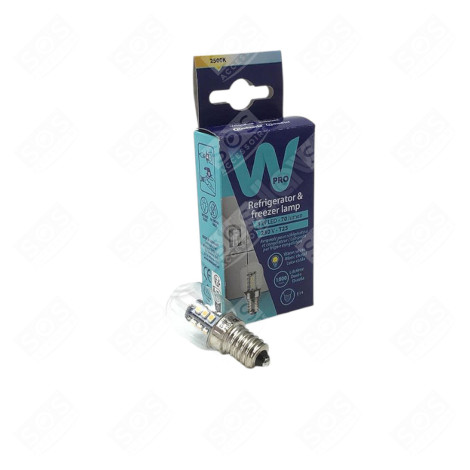 AMPOULE LED E14-T25-1W 230 VOLT D'ORIGINE FRIGO, RÉFRIGÉRATEUR, CONGÉLATEUR - 824610802, 824710016