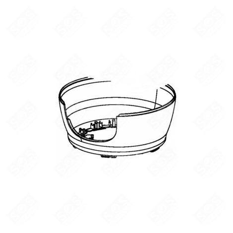 CORPS INFÉRIEUR BLANC CUISEUR VAPEUR - SS-204872, SS204872