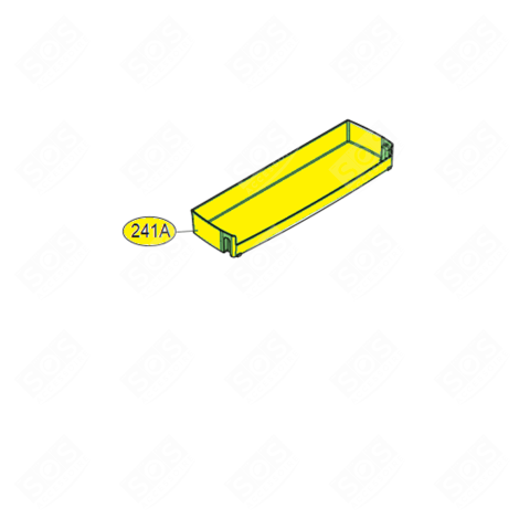 BALCONNET DE PORTE  FRIGO, RÉFRIGÉRATEUR, CONGÉLATEUR - MAN64368407