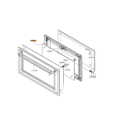 Vitre intermédiaire (repère 123585)