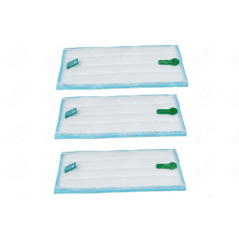 LOT DE 3 LINGETTES UNIVERSELLES NETTOYEUR VAPEUR - 58048