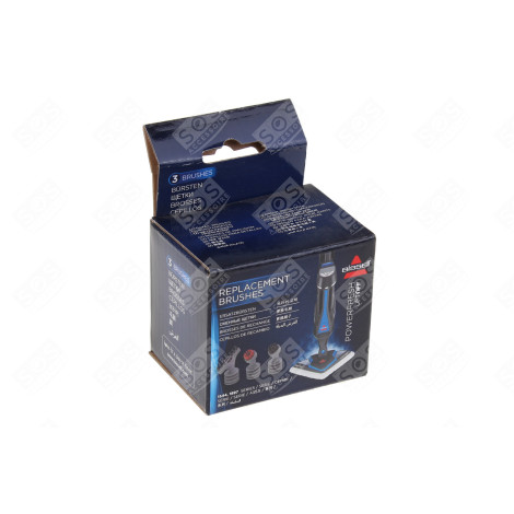POWERFRESH SLIM STEAM - SET DE BROSSES D'ORIGINE D'ORIGINE NETTOYEUR VAPEUR - B1884
