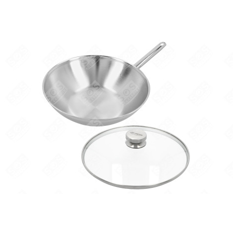 APOLLO 7 - WOK À FOND PLAT - Ø 30 CM USTENSILE DE CUISINE - 52930