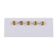 LOT DE 5 INJECTEURS BUTANE 8MB FOUR, CUISINIÈRE - 8014025026909