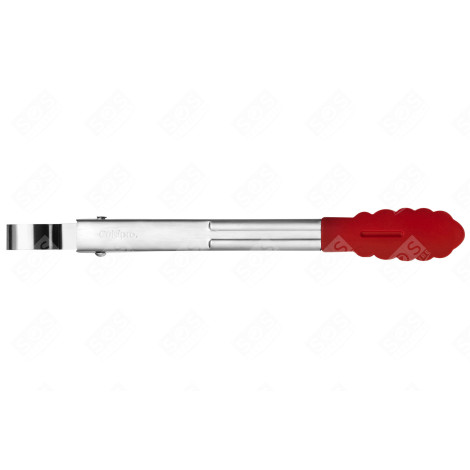 MINI PINCE À SERVIR (AVEC SILICONE) - ROUGE - 18 CM D'ORIGINE USTENSILE DE CUISINE - 74708505