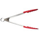 PINCE UNIVERSELLE (AVEC SILICONE) - ROUGE 24 CM D'ORIGINE USTENSILE DE CUISINE - 74708605