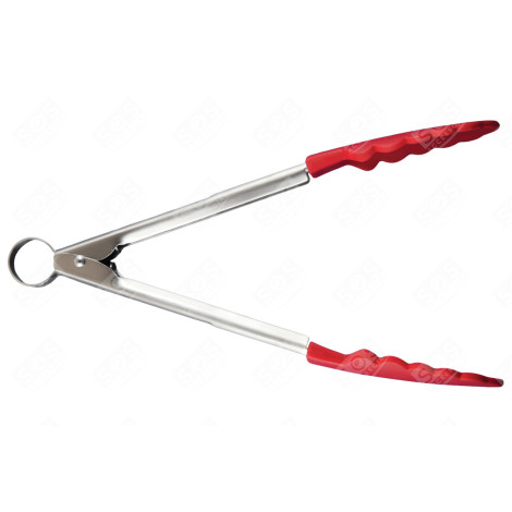 PINCE UNIVERSELLE (AVEC SILICONE) - ROUGE 24 CM D'ORIGINE USTENSILE DE CUISINE - 74708605