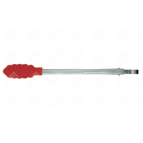 PINCE UNIVERSELLE (AVEC SILICONE) - ROUGE 24 CM D'ORIGINE USTENSILE DE CUISINE - 74708605
